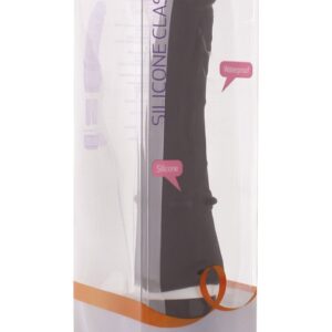 VIBRATORE REALISTICO CURVO "CLASSIC SMOOTH" NERO - 21 CM - immagine 3