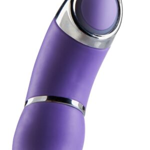 VIBRATORE HI-TECH ANATOMICO "THE RIDGE BOY" VIOLA - 17 CM - immagine 4