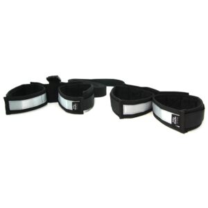 SET BONDAGE COSTRITTIVO MANI E PIEDI 50 SFUMATURE DI GRIGIO "MANIACO DEL CONTROLLO" - immagine 1