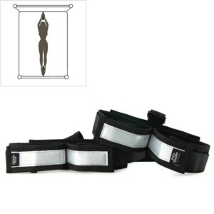 SET BONDAGE COSTRITTIVO MANI E PIEDI 50 SFUMATURE DI GRIGIO "MANIACO DEL CONTROLLO" - immagine 3