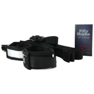 SET BONDAGE COSTRITTIVO MANI E PIEDI 50 SFUMATURE DI GRIGIO "COMPLETAMENTE SUA" - immagine 5