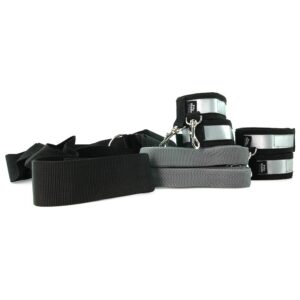 SET BDSM COSTRITTIVO 50 SFUMATURE DI GRIGIO "TIENI DURO" - immagine 4