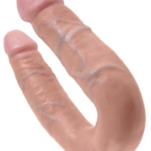 FALLO DOPPIO ULTRA REALISTICO PIPEDREAM "KING COCK MEDIUM DOUBLE TROUBLE" - immagine 4