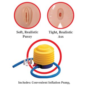 BAMBOLA GONFIABILE REALISTICA PIPEDREAM "MONA MOUNTAINS" - immagine 6