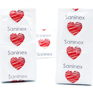 PROFILATTICI SANINEX "MUTUAL ORGASMIC" 12 PEZZI - immagine 3