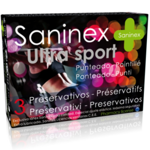 PROFILATTICI SANINEX "ULTRA SPORT" DOTTED 3 PEZZI - immagine 1