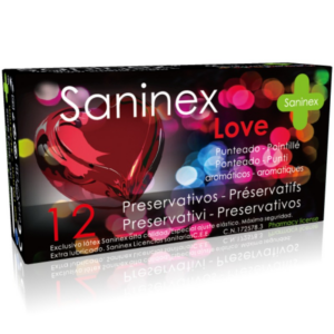 PROFILATTICI SANINEX "LOVE" DOTTED 12 PEZZI - immagine 1
