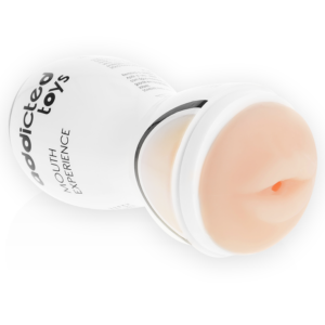 MASTURBATORE BOCCA REALISTICA - ADDICTED TOYS - "MOUTH MASTURBATOR 2.0" - immagine 3