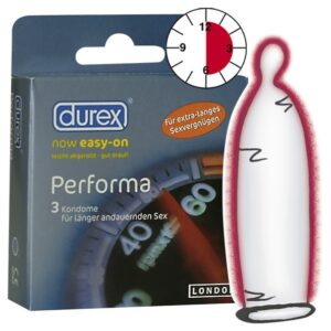 PROFILATTICI RITARDANTI DUREX "PERFORMA" 3 PEZZI - immagine 1