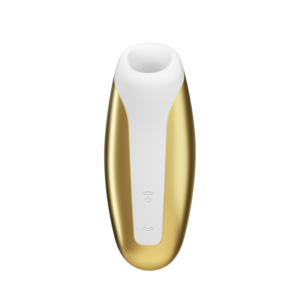 STIMOLATORE CLITORIDE - SATISFYER LOVE BREEZE - YELLOW GOLD - immagine 3