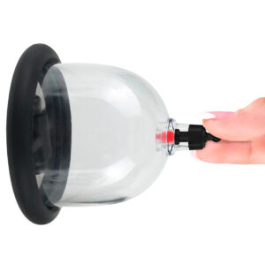 SET COPPETTAZIONE FETISH FANTASY CON POMPA A VUOTO - 6 COPPETTE DIVERSE MISURE - immagine 6