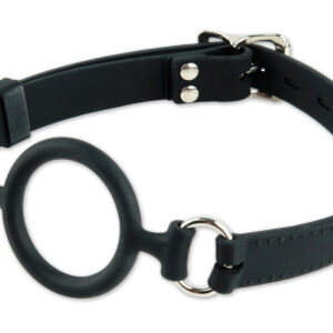 MORSO BALL GAG O-RING SILICONE "FETISH FANTASY EXTREME" COLORE NERO - immagine 3