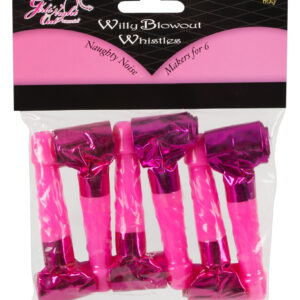 TROMBETTE FESTE "LINGUE DI SUOCERA" A FORMA DI PENE - immagine 5