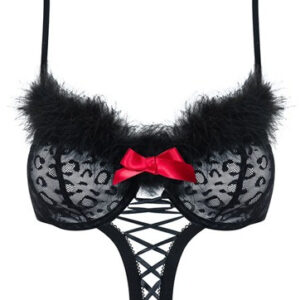 VESTITINO DA SEXY LEOPARDINA - OBSESSIVE - immagine 5