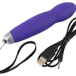 MINI VIBRATORE USB - MINI POWER VIBE - COLORE VIOLA - immagine 4