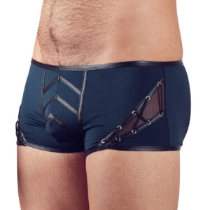 BOXER UOMO CON ALLACCIATURA DECORATIVE "NEK" COLORE BLU - immagine 3