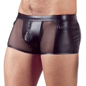 BOXER UOMO CON BOTTONI AUTOMATICI "NEK" COLORE NERO - immagine 3