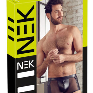 BOXER UOMO CON BOTTONI AUTOMATICI "NEK" COLORE NERO - immagine 7