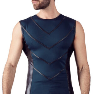 T-SHIRT UOMO STRETCHY DESIGN "NEK" COLORE BLU - immagine 3