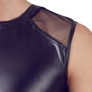 T-SHIRT UOMO STRETCHY DESIGN SLIM "NEK" COLORE NERO - immagine 4