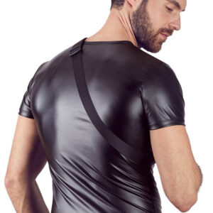 T-SHIRT UOMO STRETCHY CON MARSUPIO "NEK" COLORE NERO - immagine 8