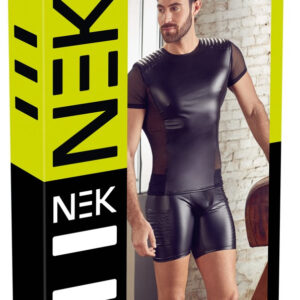 T-SHIRT UOMO STRETCHY BIKER STYLE "NEK" COLORE NERO - immagine 10