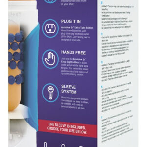 MASTURBATORE AUTOMATICO AUTOBLOW "2 PLUS XT" SESSO ORALE AUTOMATICO - immagine 6