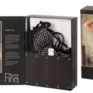 COMPLETO INTIMO BODY ALBERTA FINA - COLORE NERO - immagine 11