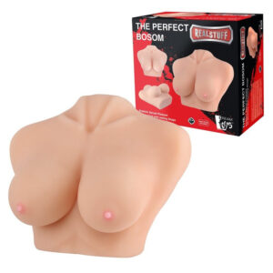 MASTURBATORE GRANDEZZA NATURALE IPER-REALISTICO SENO - REALSTUFF - "PERFECT BOSOM" - - immagine 1