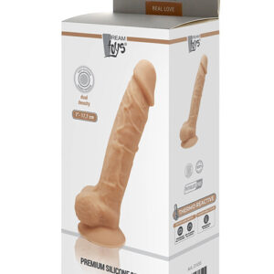 FALLO REALISTICO DREAM TOYS "REAL LOVE 7" THERMO REACTIVE - CARNE - immagine 3