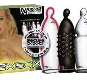 PROFILATTICI MISTI SECURA "SEXBOX" - 24 PEZZI - immagine 1