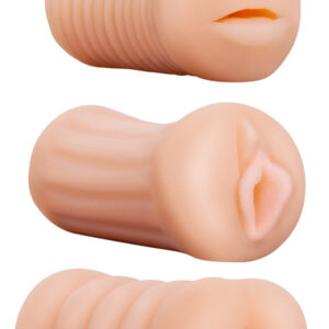 KIT 3 MASTURBATORI "BOCCA - VAGINA - ANO" XXX TO GO THREESOME - immagine 3