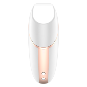 STIMOLATORE CLITORIDE - SATISFYER CONNECT - LOVE TRIANGLE - WHITE / GOLD - immagine 6