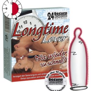 PROFILATTICI RITARDANTI SECURA "LONGTIME LOVER" - 24 PEZZI - immagine 1