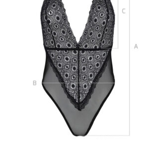 BODY PASSION WOMAN "ZINNIA" NERO - immagine 5