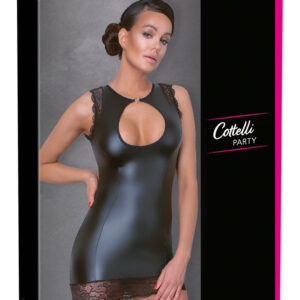 MINI ABITO SEXY "DRESS" COTTELLI PARTY - NERO - immagine 8