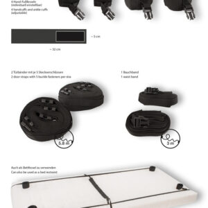 SET BDSM COSTRITTIVO "DOOR/BED" BAD KITTY - immagine 8