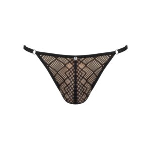 Perizoma nero Saverio Obsessive - One size - immagine 3