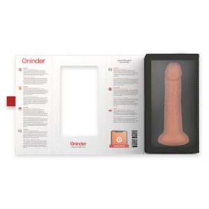 ONINDER - DILDO VIBRATORE PICCOLO BOGOTÁ 9 VELOCITÀ NATURALE 17.5 CM -O- 4 CM - APP GRATUITA - immagine 9