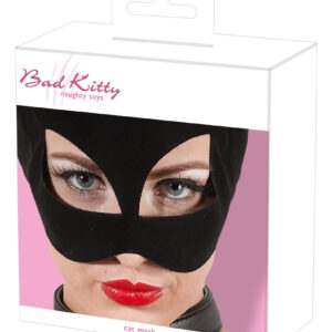MASCHERA STILE NABUK BAD KITTY "CATMASK" NERO OPACO - immagine 4