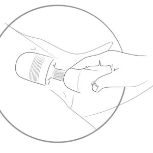 STIMOLATORE MASSAGGIANTE "WOMEN'S SPA MASSAGER" VIOLA - immagine 5