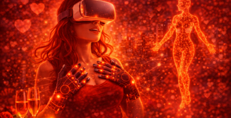 L'unione tra realtà virtuale (VR) e tecnologia aptica.